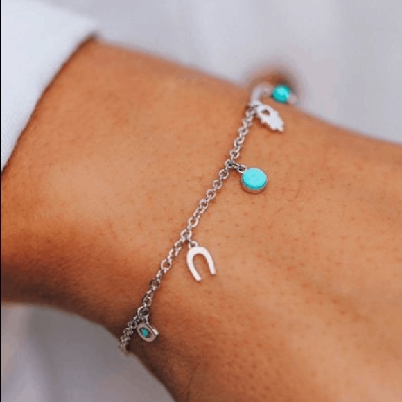 Pura Vida | Jewelry | Puravida Turquoise Ear Cuff Good Karma Pura Vida | Jewelry | Puravida Turquoise Ear Cuff Good Karma